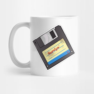 Nostalgic Floppy Disk Mug